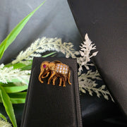 Ad Double Elephant Necklace
