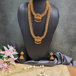 Lakshmi Mayuram Kemp Bridal set