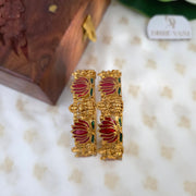 Lakshmi Lotus Bangle