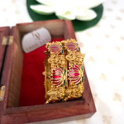 Lakshmi Lotus Bangle