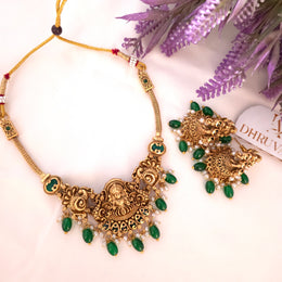 Lakshmi choker with Jhumka
