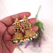 Lakshmi choker with Jhumka
