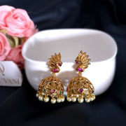 Peacock Jhumka