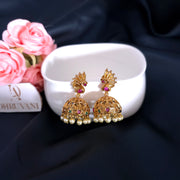 Peacock Jhumka
