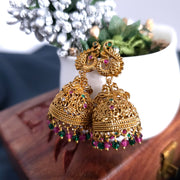 Peacock Jhumka