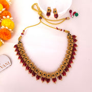 Palakka Necklace Temple style