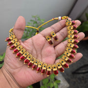 Palakka Necklace Temple style