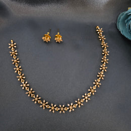 Ad flower necklace