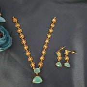 Diamond uncut necklace
