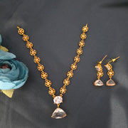 Diamond uncut necklace