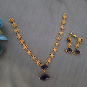Diamond uncut necklace