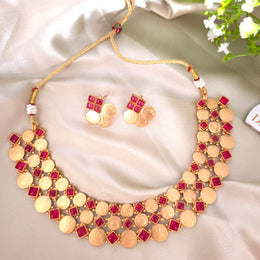 Coin Layered Necklace set