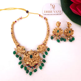 Peacock Hasli Necklace