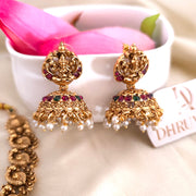 Lakshmi Multi Peacock Necklace