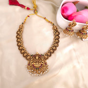 Lakshmi Multi Peacock Necklace
