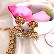 Lakshmi Multi Peacock Necklace