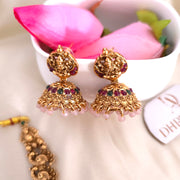 Lakshmi Multi Peacock Necklace