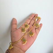 Floral Pearl AD necklace