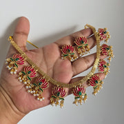 Lotus Pearl Necklace
