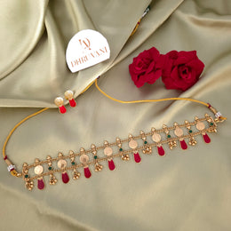 Palakka Coin two layered necklace set