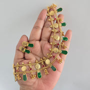 Palakka Coin two layered necklace set
