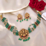 Lakshmi Green choker