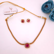 Precious stone Choker