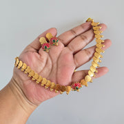 Coin Lotus necklace