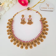 Multi Lakshmi necklace