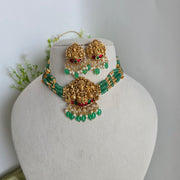 Lakshmi Green choker
