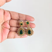 Jyothika Inspired Emerald Necklace