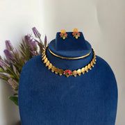 Coin Lotus necklace