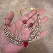 Premium Victorian diamond Hasli choker