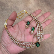 Premium Victorian diamond Hasli choker