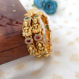Devi Oval Bead Bangle