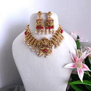 Coral Temple Guttapusalu Necklace