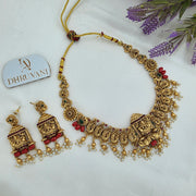 Coral Temple Guttapusalu Necklace