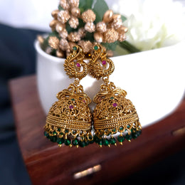 Peacock Jhumka