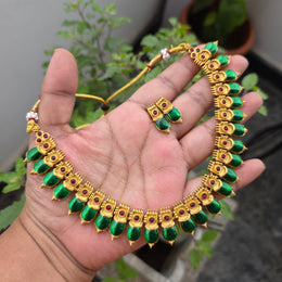 Palakka Necklace Temple style
