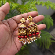 Coral Temple Guttapusalu Necklace