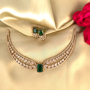 Premium Victorian diamond Hasli choker