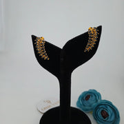 Premium Diamond leaf Earring