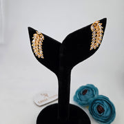 Premium Diamond leaf Earring
