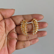 Premium Diamond leaf Earring