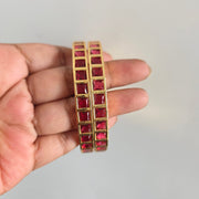 Premium quality square beads Bangles