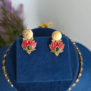 Coin Lotus necklace