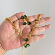 Diamond uncut necklace