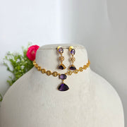 Diamond uncut necklace