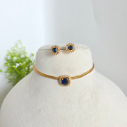 Precious stone Choker
