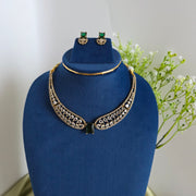 Premium Victorian diamond Hasli choker